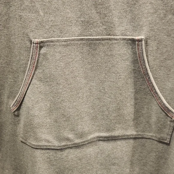 EUC Tommy Hilfiger Jeans Women's sz XL Sleeveless Coverup w/front pouch - Picture 3 of 7